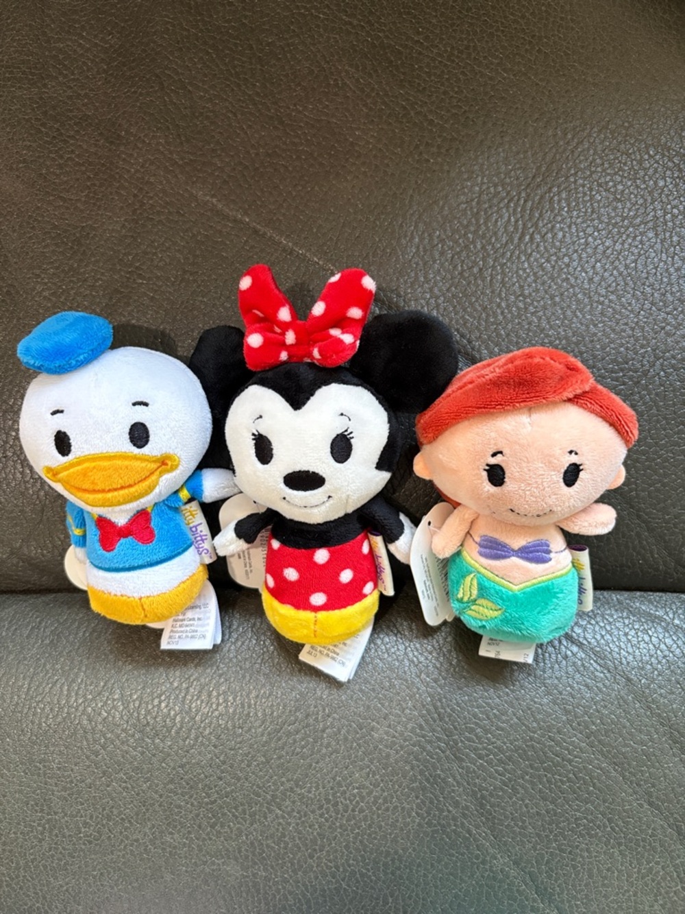 Hallmark Disney itty bittys cute plushies set of three